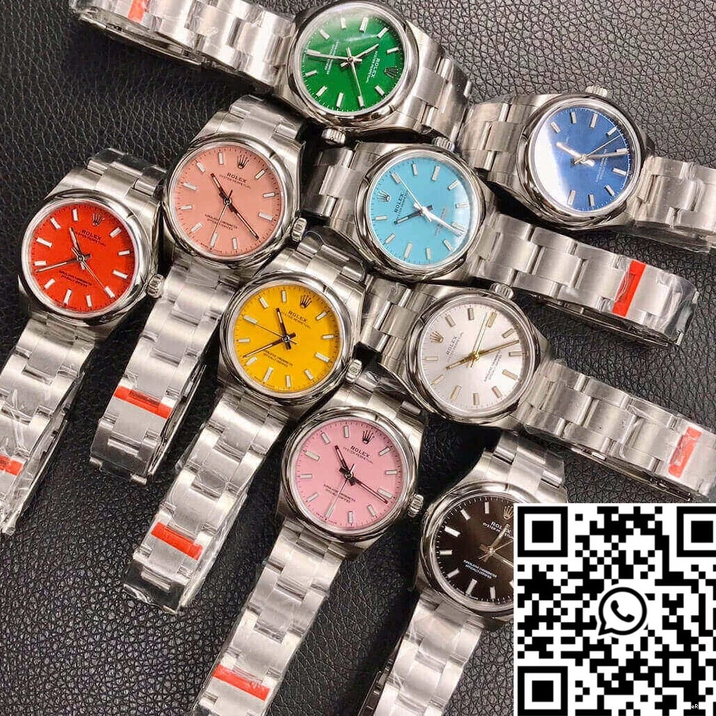 Perpetual Oyster Rolex EW 31MM Factory Dial M277200-0002 Black 0807